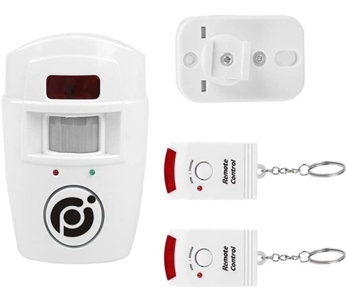 Sensor Movimiento Pir Alarma  Casa 2 Control Remoto Oferta