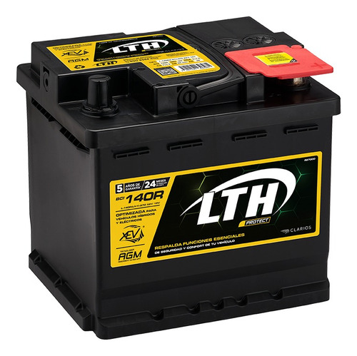 Batería Lth Agm Seat Leon Style 2016 - 2017 - L-140r-570
