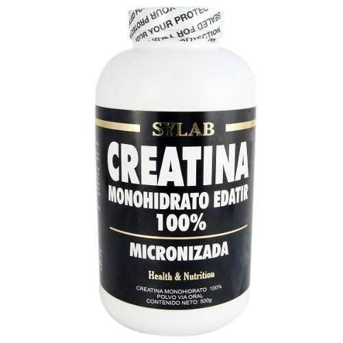 Suplemento en polvo Sylab  Health & Nutrition Creatina Monohidrato Edatir 100% creatina monohidrato en pote de 500g