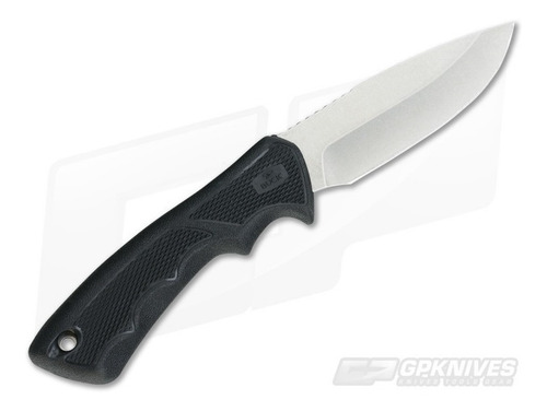 Imagen 3 de 7 de Cuchillo Buck Bucklite Max Ii Grande Negro 420hc Hoja 10,1cm