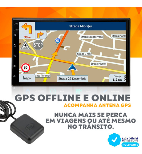 Multimidia Corsa Hatch Vectra Montana Android 13 2gb 32gb Bt