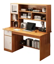Comprar Escritorios Computadora Con Estante Y Cajones De Madera Para