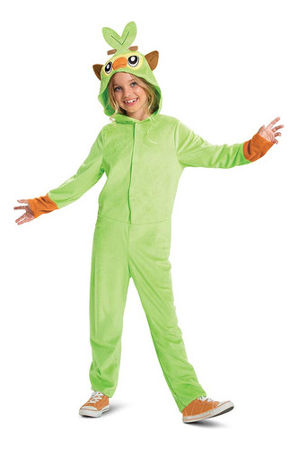 Mono Para Niños Costume Disguise Grookey Pokémon Con Capucha
