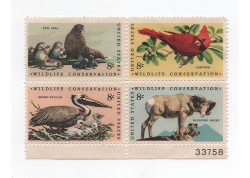 Selos Dos Estados Unidos, Série Conservação Da Vida Selvagem