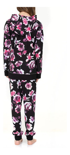 Pijama Algodón Con Capucha Niñas