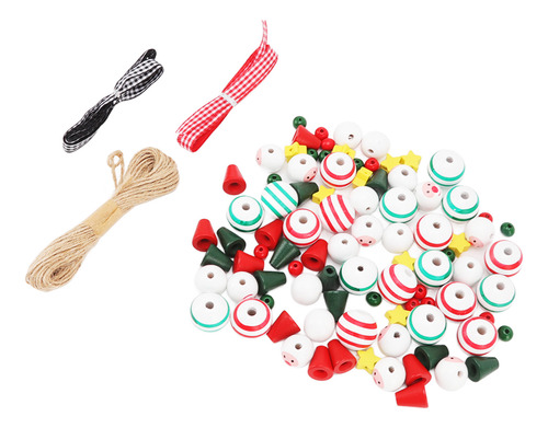 Kit De Decoração De Miçangas Diy De Natal, Conjunto De Enfei