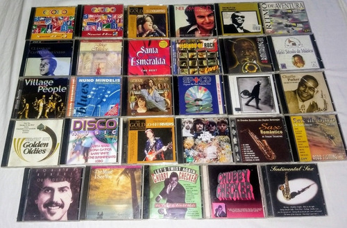 Lote De Cd Original Completo Música Disco Balada 60'70' 29un