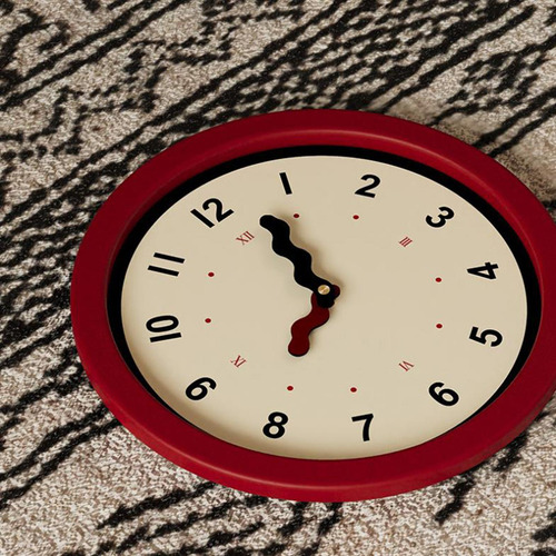 Reloj De Pared Redondo Silencioso, Reloj Colgante De Pared