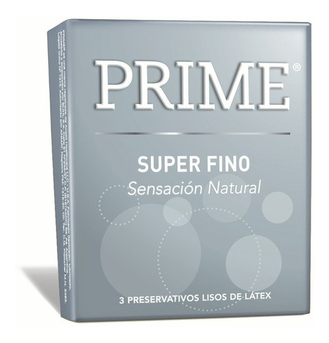 Preservativo Prime Superfino Caja X3 Unidades - Prime