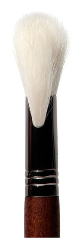 Brocha De Abanico Angular Marifer Brocha Mf Cosmetics Yx1730 Color Marrón