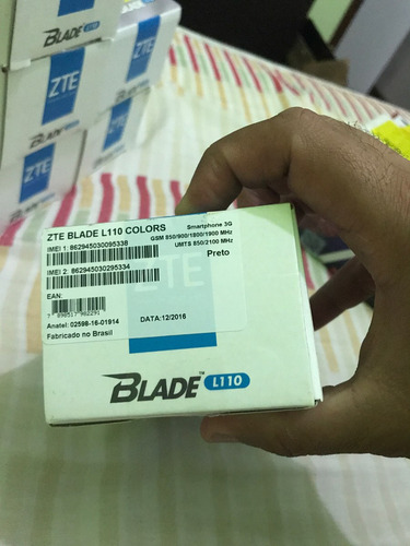 Zte Blade L110 Dual Sim Preto!