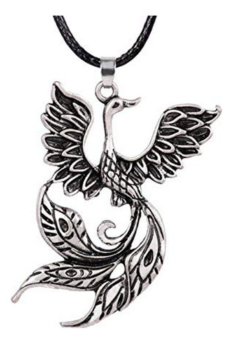 Collar - Haquil Phoenix Necklace - Metal Alloy, Rising Legen