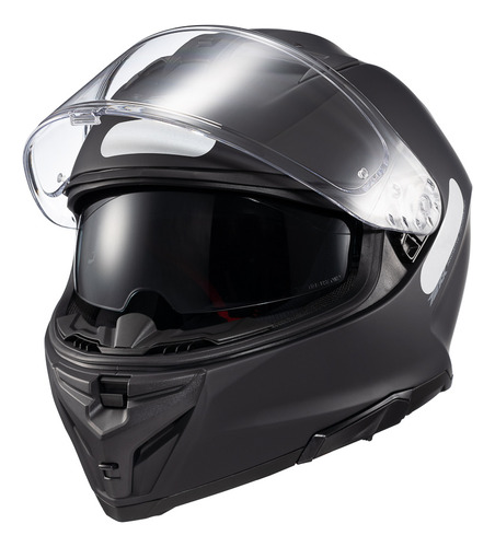 Capacete Moto Texx Kaiman Integral Fechado Esportivo Solido Preto Fosco Tamanho 64