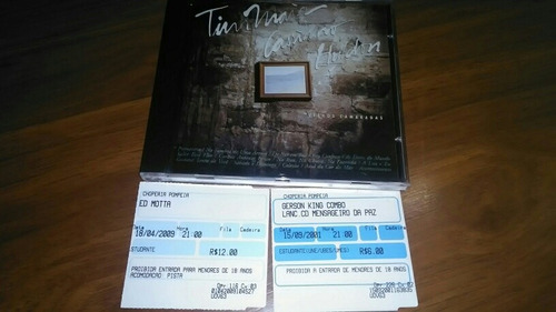 Kit Soul Brasil Ingresso Show Ed Motta E Gerson King E Cd