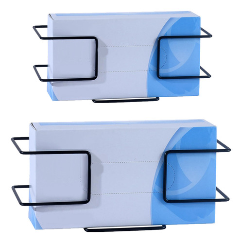Soporte De Metal Para Guantes, Montaje En Pared, X2