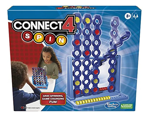 Connect 4 Spin Game, Cuenta Con Spinning Connect 4 Grid, Jue