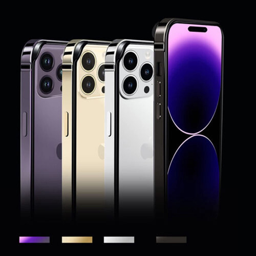 Funda Marco Metálico Para iPhone 15 Pro Max 14 13 12 11