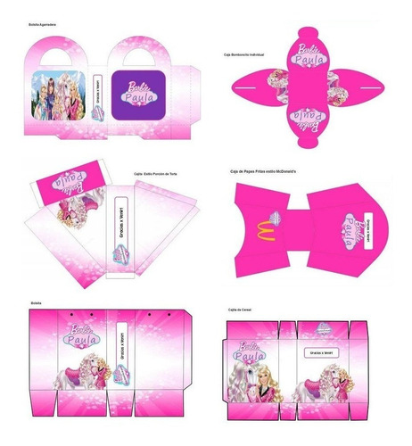 Kit Imprimible Barbie Una Historia De Ponis Fiesta 3x1
