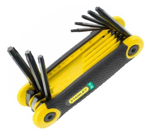 Llave Tipo Allen Stanley Torx T9-t40 8 Pzs.69266