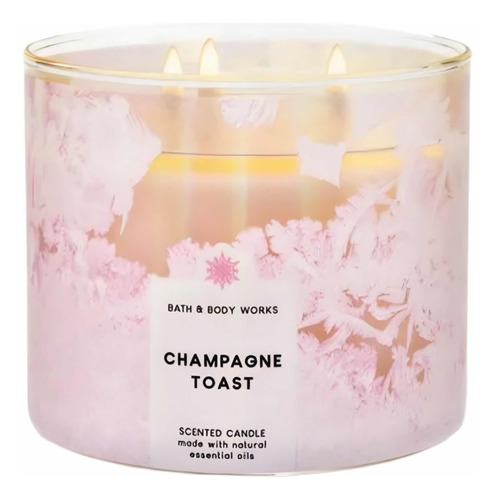 Vela Champagne Toast Bath & Body Works Grande