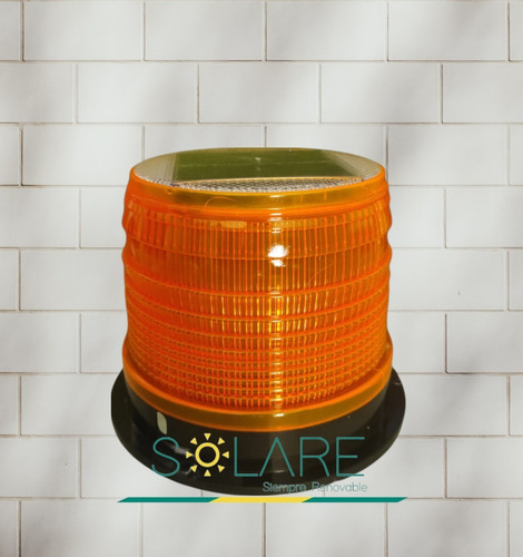 Imagen 1 de 2 de Baliza Solar, Luz Intermitente.