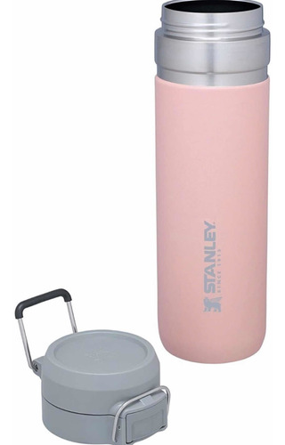 Stanley ® Quick Flip Go Botella Térmica 680ml 8h Caliente Ev Color Rosa claro