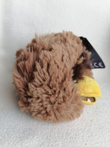 Peluche Original Angry Birds Chewbacca Star Wars 10x13cm. (Usado)