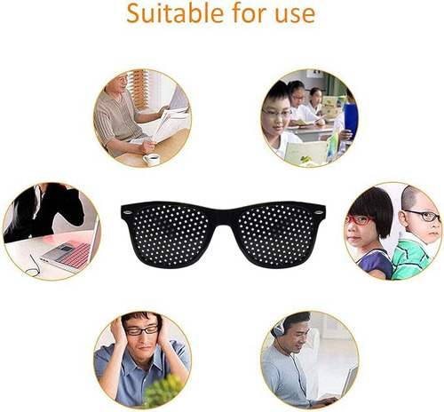Gafas Reticulares Estenopeicas Mejorar Visión Fatiga Ocular