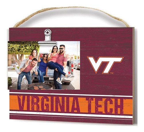 Kh Sports Fan Virginia Tech Hokies Clip It Team Colore Logo 