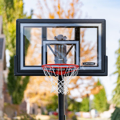 Lifetime 1084 Sistema De Baloncesto De Altura Ajustable En