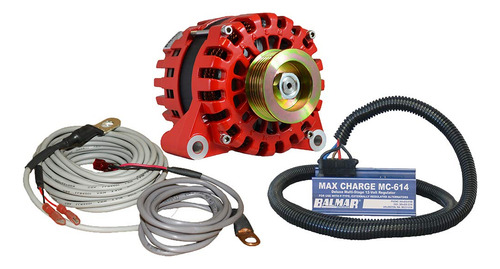 Polia Serpentina Balmar Vortec K6 170a 12v Com Vermelho