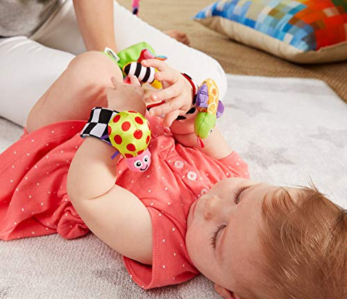 Gardenbug Set De Calcetines Y Sonajero Para La Muñeca Con Bu