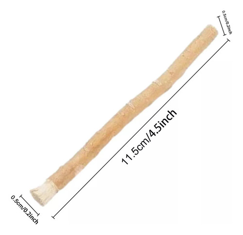 2 Dentes Miswak, Escovas De Dente Naturais Miswak Teeth Stic