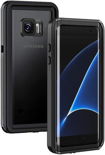 Lanhiem Samsung Galaxy S7 Edge Case, Ip68 Waterproof Dustpro