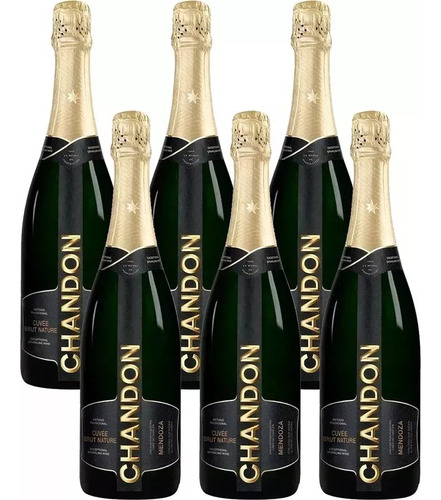 Ch. Chandon Cuvée Brut Nature Espumante Caja X 6 X 750cc