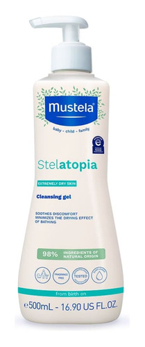 Mustela Dermo Pediatria Stelatopia Gel Lavante Pele Seca