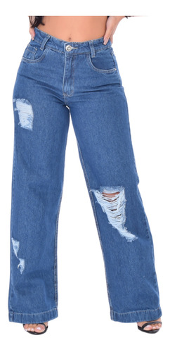 Calça Jeans Feminina Alta Qualidade Top 