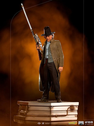 Doc Brown 1/10 Scale - Back To The Future Iii - Iron Studios