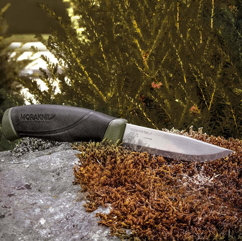 Cuchillo De Exterior De Hoja Fija Morakniv Companion Con Hoj