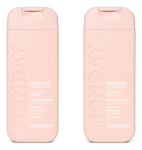 Shampoo Monday Smooth Cabelos Secos E Com Frizz - 90ml