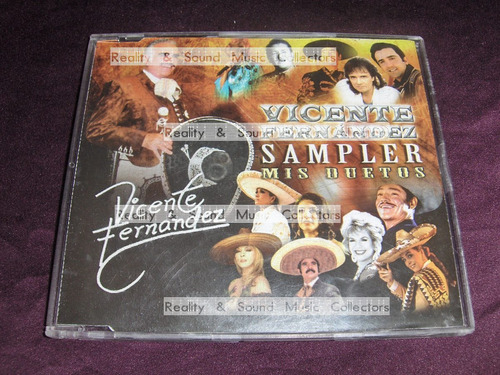 Vicente Fernandez Mis Duetos Cd Sampler Raro De Coleccion (Usado)