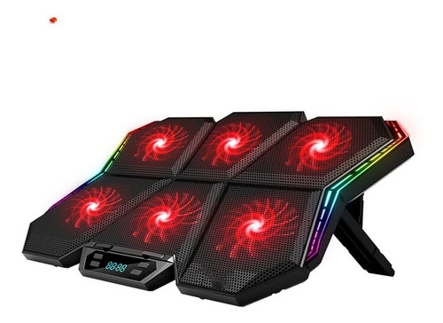 Nfriador Laptop Rgb Para Juego 12 17 Pantalla Led Seis 2