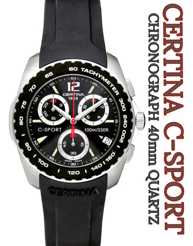 Certina C Sport 40mm Chronograph 