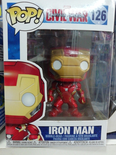 Funko Pop Iron Man 126 Marvel Civil War