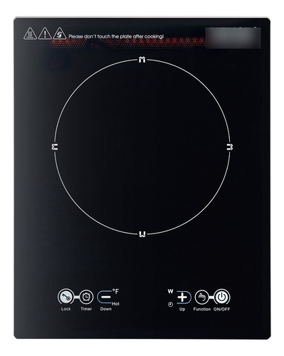 Vevor Parrilla De Inducción Para Cocina Portátil De 1800w