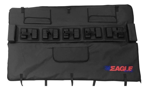 Porta Bicicleta Para Portón De Caja Spaco Universal Negro