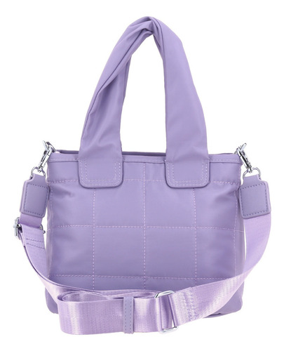 Bolsa Satchel Gorett Corett Color Lila