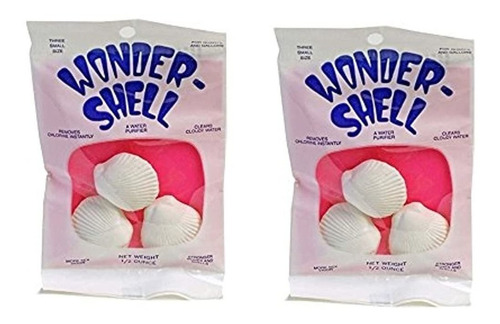 Paquete De 3 Minerales Naturales Weco Wonder Shell