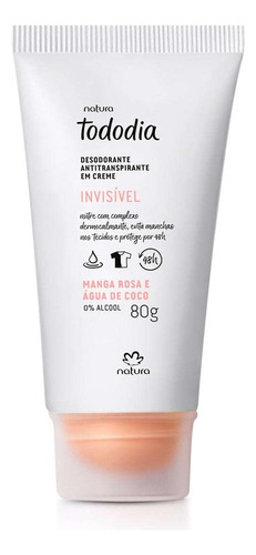 Desodorante Crema Natura Coco Natura - - G