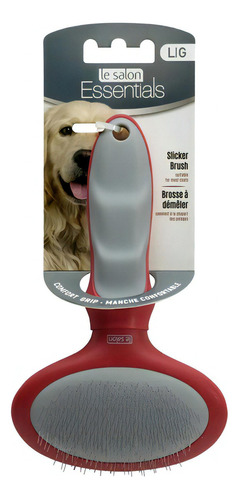 Hagen Dogit Le Salon Cepillo Para Suavizar El Pelo Grande Perro Cachorro Pelo Suave Sedoso Brillante Color Rojo
